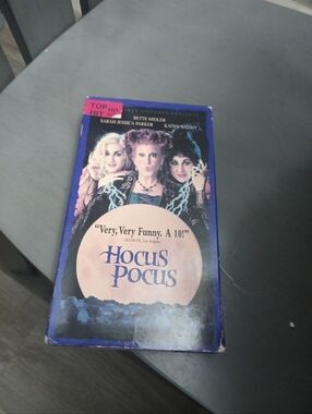 Hocus Pocus VHS Movie Cover — Purple and Black